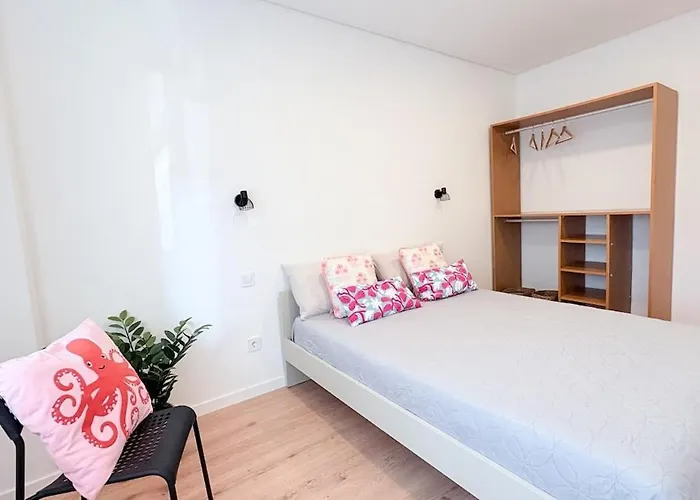 公寓 Vizinho -central - Perto - Wi-fi *